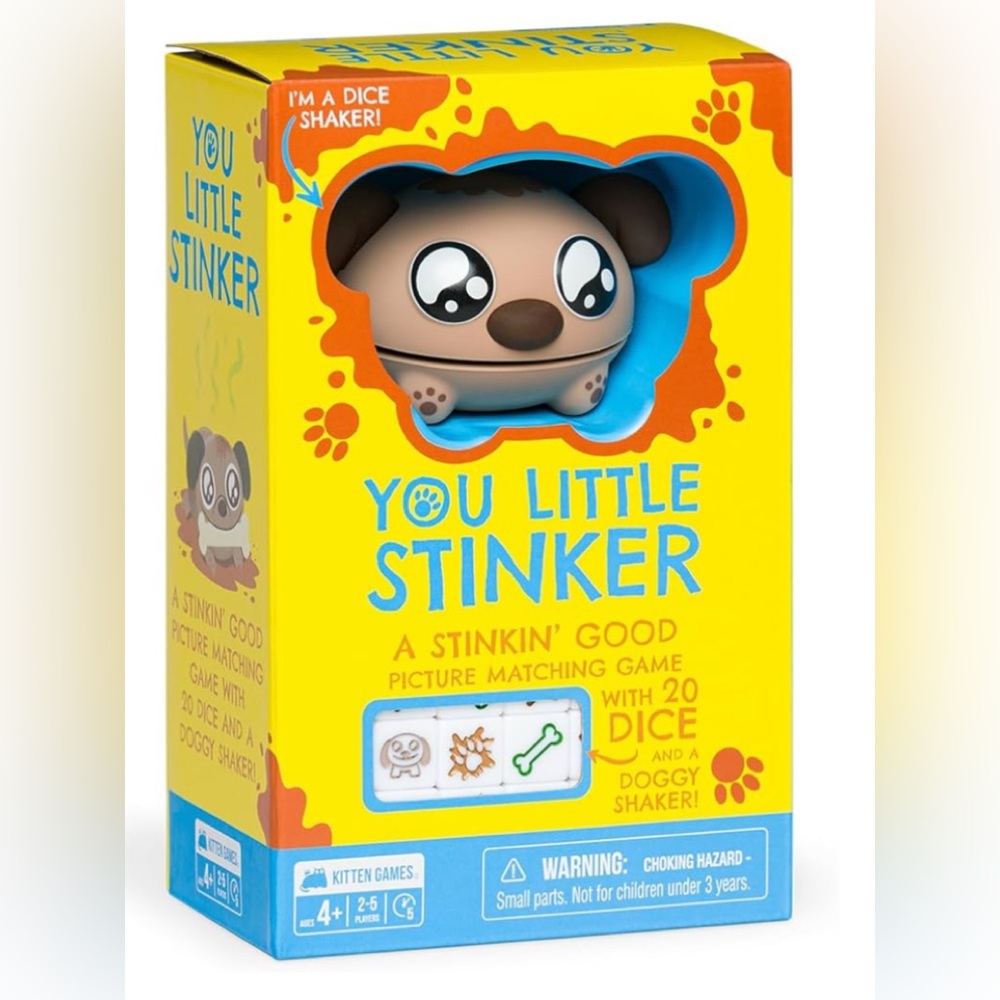 Exploding Kittens You Little Stinker 2-5 Players - Dice Game